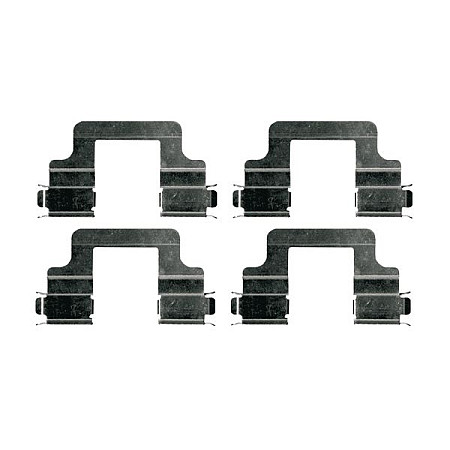 Set accesorii. placute frana Kit montare placute frana Spate se potriveste. AUDI A3 A8 D4 Q3 TT SEAT EXEO EXEO ST LEON LEON SC L VW GOLF PLUS (5M1, 521), Hatchback, 12.2004 - 12.2013 BOSCH 1 987 474 685