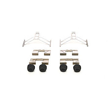 Set accesorii. placute frana Brake pad fitting kit rear rear fits. HONDA ACCORD VIII CROSSTOUR I CR-V II CR-V III FR-V 1.7-3.5 0 HONDA ACCORD VIII (CU), Sedan, 04.2008 - BOSCH 1 987 474 831