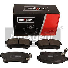 Set placute frana SUZUKI IGNIS II (MH), Crossover, 08.2003 - Maxgear 19-3414