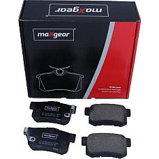 Set placute frana HONDA STREAM I (RN), Dubita, 05.2001 - Maxgear 19-3669
