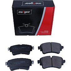 Set placute frana AUDI Q5 II (FYB, FYG), Crossover, 05.2016 - Maxgear 19-3609