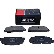 Set placute frana DAIHATSU WILDCAT/ROCKY (F70), Open Off-Road Vehicle, 02.1985 - 04.1987 Maxgear 19-3118