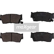 Set placute frana FORD FUSION (JU_), Turism, 08.2002 - 12.2012 Maxgear 19-2164