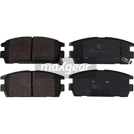 Set placute frana HYUNDAI TERRACAN (HP), Crossover, 06.2001 - 03.2008 Maxgear 19-2174