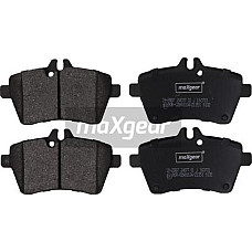 Set placute frana MERCEDES-BENZ A-CLASS (W169), Hatchback, 09.2004 - 06.2012 Maxgear 19-2887