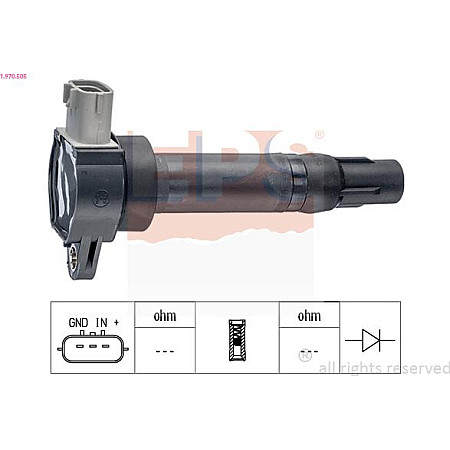 Bobina de inductie MITSUBISHI LANCER VIII (CY_A, CZ_A), Sedan, 03.2007 - EPS 1.970.505