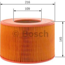 Filtru aer TOYOTA HIACE I (_H11, _H2_, _H3_, _H4_), Van, 02.1977 - 03.1983 BOSCH 1 457 433 534