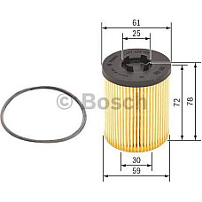 Filtru ulei se potriveste. OPEL ASTRA G CORSA C OMEGA B SIGNUM SINTRA VECTRA B VECTRA C VECTRA C GTS ZAFIRA A 1.8-3.2 03.94-12.0 OPEL VECTRA B (J96), Turism, 11.1996 - 07.2003 BOSCH 1 457 429 178