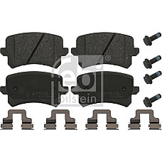 Set placute frana.frana disc Set placute frana Spate AUDI A6 C6 Q3 SEAT ALHAMBRA VW CC B7 PASSAT ALLTRACK B7 PASS VW PASSAT Variant VII (365), Turism, 08.2010 - 12.2015 Febi Bilstein 16991