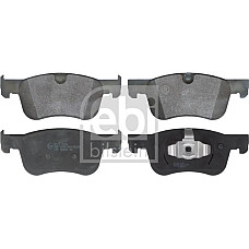 Set placute frana.frana disc Set placute frana Fata CITROEN C4 GRAND PICASSO II C4 PICASSO II PEUGEOT PARTNER-MIN CITROEN C4 SPACETOURER (3D_), Dubita, 04.2018 - Febi Bilstein 16957