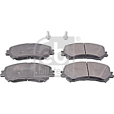 Set placute frana.frana disc Set placute frana Fata RENAULT MEGANE IV TALISMAN 1.5D-1.6-1.6D 06.15- RENAULT ESPACE V (JR_), Dubita, 02.2015 - Febi Bilstein 16961