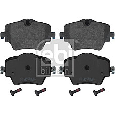 Set placute frana.frana disc Set placute frana Fata BMW 2 F45 2 GRAN TOURER F46 3 G20 G80 G28 3 G21 G81 4 G22 G82 BMW Z4 (G29), Roadster, 11.2018 - Febi Bilstein 16908