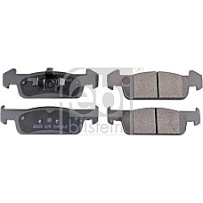 Set placute frana.frana disc Set placute frana Fata DACIA LOGAN II SANDERO II RENAULT LOGAN-STEPWAY II 1.0-1.6 10 RENAULT LOGAN II (L8_), Sedan, 09.2012 - Febi Bilstein 16976