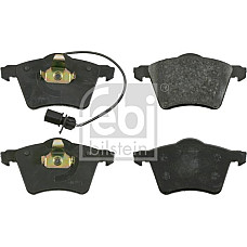 Set placute frana.frana disc Set placute frana Fata FORD GALAXY I GALAXY MK I SEAT ALHAMBRA VW SHARAN TRANSPORTER VW TRANSPORTER IV (70B, 70C, 7DB, 7DK, 70J, 70K, 7DC, 7DJ), Autobuz, 09.1990 - 08.2004 Febi Bilstein 16458