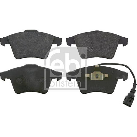 Set placute frana.frana disc Set placute frana Fata VW MULTIVAN V MULTIVAN VI TRANSPORTER - CARAVELLE VI TRANSPOR VW TRANSPORTER VI (SFD, SFE, SFL, SFZ), Cadru de sprijin, 04.2015 - Febi Bilstein 16462