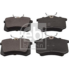 Set placute frana.frana disc Set placute frana Spate AUDI A1 A2 A3 A4 B5 A4 B6 A6 C5 A8 D2 TT CITROEN BERLINGO BE VW POLO (AW1, BZ1), Hatchback, 06.2017 - Febi Bilstein 16488