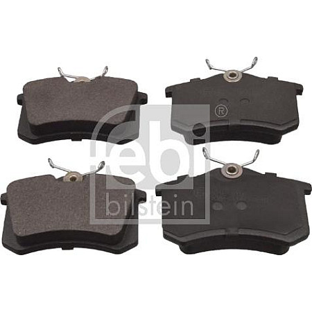 Set placute frana.frana disc Set placute frana Spate AUDI A1 A2 A3 A4 B5 A4 B6 A6 C5 A8 D2 TT CITROEN BERLINGO BE VW POLO (AW1, BZ1), Hatchback, 06.2017 - Febi Bilstein 16488