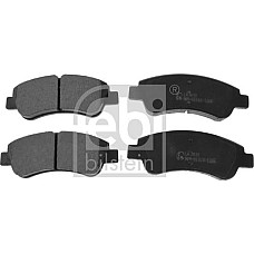 Set placute frana.frana disc Set placute frana Fata cu kit de montaj se potriveste. DS DS 3 CITROEN BERLINGO BERLINGO-MINIVAN C2 PEUGEOT 1007 (KM_), Hatchback, 04.2005 - Febi Bilstein 16432