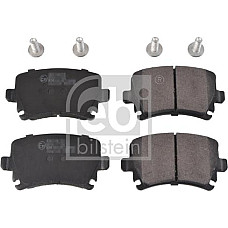 Set placute frana.frana disc Set placute frana Spate AUDI A3 A4 B6 A4 B7 A6 C6 TT SEAT ALTEA ALTEA XL EXEO EXEO S VW TOURAN (1T3), Dubita, 05.2010 - 05.2015 Febi Bilstein 16540