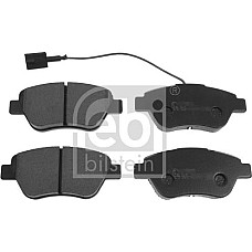 Set placute frana.frana disc Set placute frana Fata ALFA ROMEO MITO CITROEN NEMO NEMO-MINIVAN FIAT 500 500 C BRAV FIAT PUNTO IV (199_), Hatchback, 01.2012 - Febi Bilstein 16555