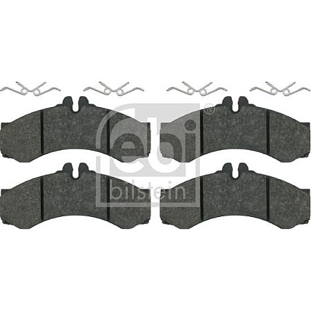 Set placute frana.frana disc Set placute frana MERCEDES SPRINTER 2-T B901 B902 SPRINTER 3-T B903 SPRINTER 4-T B90 MERCEDES-BENZ SPRINTER 3-t (906), Autobuz, 06.2006 - Febi Bilstein 16164