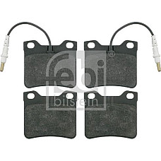 Set placute frana.frana disc Set placute frana Spate PEUGEOT 605 2.0-3.0 06.89-09.99 MERCEDES-BENZ VITO (638), Van, 03.1997 - 07.2003 Febi Bilstein 16137