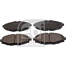 Set placute frana.frana disc Set placute frana Fata CHEVROLET MATIZ SPARK DAEWOO LANOS MATIZ 0.8-1.5 05.97- DAEWOO LANOS (KLAT), Hatchback, 04.1997 - Febi Bilstein 16341