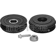 Set fulie. arbore cotit Crankshaft pulley number of ribs. 2 fits. OPEL MOVANO B RENAULT MASTER III 2.3D-Electric 02.10- RENAULT MASTER III (EV, HV, UV), Cadru de sprijin, 02.2010 - IMPERGOM 10497K