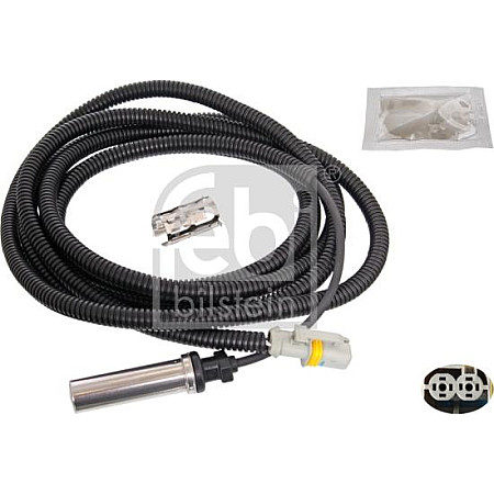Senzor.turatie roata Senzor ABS Spate Stanga drept 28343075mm 2pin MAN TGL I TGM I MAN TGL (N14 / TG-L), 01.2004 - Febi Bilstein 104522