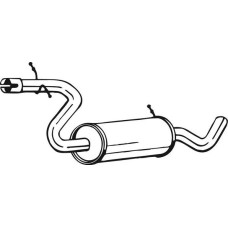 Toba esapamet intermediara Sistem de evacuare a amortizorului AUDI A3 SEAT ALTEA ALTEA XL LEON TOLEDO III VW GOLF AUDI A3 II (8PA), Sportback, 09.2004 - 12.2015 Bosal 105-877