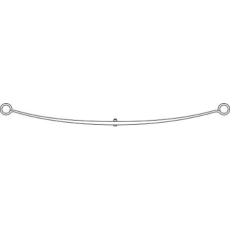 Pachet arc cu foi PEUGEOT BOXER (230L), Van, 03.1994 - 08.2005 CS Germany 10.674.330.00