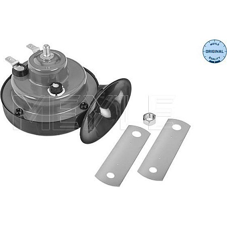 Claxon Fanfara Electro-pneumatice MERCEDES CLS C219 E W211 S C216 S W221 AUDI 100 C4 80 B4 A3 A6 C4 A6 C5 A8 D2 A VW TRANSPORTER IV (70XD), Cadru de sprijin, 07.1990 - 04.2003 Meyle 100 951 0005
