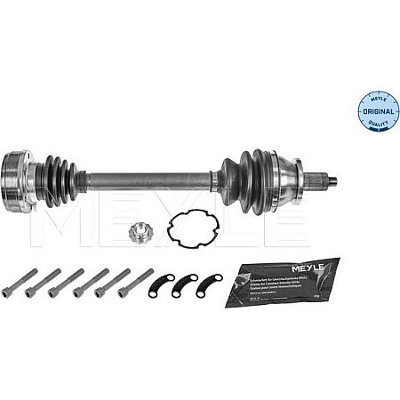 Planetara Ax cardanic Fata Stanga 501mm SEAT CORDOBA IBIZA III SKODA FABIA I FABIA I PRAKTIK FABIA II ROOMSTER VW SKODA FABIA I (6Y5), Combi, 04.2000 - 12.2007 Meyle 100 498 0631