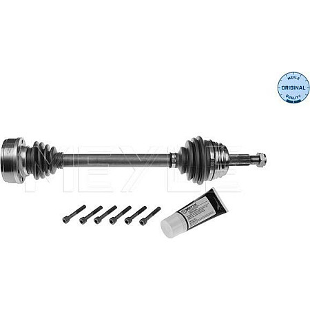 Planetara Ax cardanic Fata Stanga 5395mm SEAT CORDOBA CORDOBA VARIO IBIZA II INCA TOLEDO I VW CADDY II CADDY II-M VW GOLF I (155), Sabrioleta, 01.1979 - 08.1993 Meyle 100 498 0150