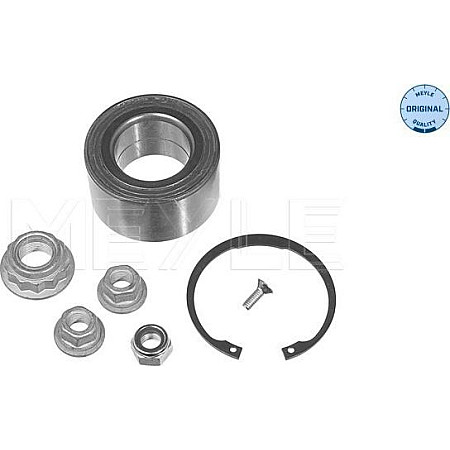 Kit rulmenti roata Kit rulment roata Fata Dreapta-Stanga 40x72x37 SEAT TOLEDO I VW CORRADO GOLF III PASSAT B3-B4 VW CORRADO (53I), Compartiment, 08.1987 - 12.1995 Meyle 100 498 0135