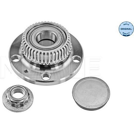 Butuc roata Set de rulmenti cu butuc Spate Dreapta-Stanga cu mufa 30x120 AUDI A3 TT SEAT LEON TOLEDO II SKODA OCT SKODA OCTAVIA II (1Z3), Hatchback, 02.2004 - 06.2013 Meyle 100 598 0181