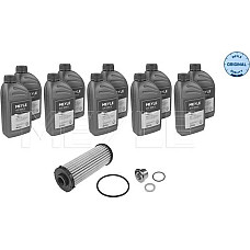 Set piese. schimb de ulei cutie de viteze automata Automatic gearbox hydraulic filter with gasket With oil AUDI A3 Q3 TT S VW BEETLE (5C7, 5C8), Sabrioleta, 12.2011 - 07.2019 Meyle 100 135 0103/XK