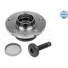 Butuc roata Set de rulmenti cu butuc Spate Dreapta-Stanga cu mufa 30x136 AUDI A3 Q2 SEAT ALTEA ALTEA XL ATECA LEO VW BEETLE (5C7, 5C8), Sabrioleta, 12.2011 - 07.2019 Meyle 100 750 0001