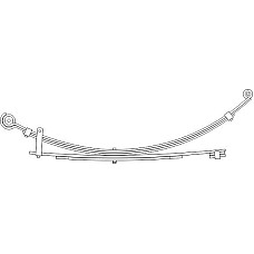 Pachet arc cu foi MITSUBISHI L200 (K7_T, K6_T), Ridica, 01.1996 - 12.2011 CS Germany 10.360.250.00