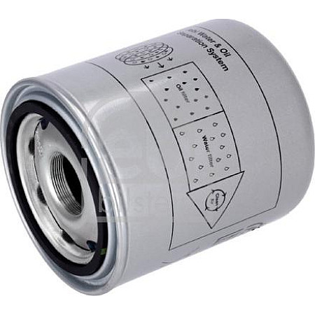 Element filtrant uscator aer. compresor Cartus cu uscator de aer separator de ulei M41x15mm dreapta fata-verso separator en wit DAF XF 105 (TE105XF), 10.2005 - Febi Bilstein 103070
