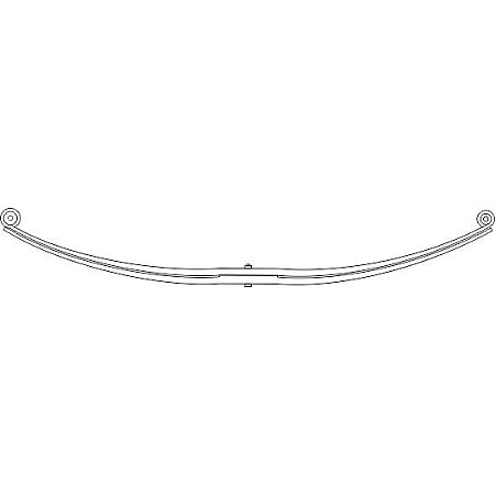 Pachet arc cu foi PEUGEOT BOXER (244), Van, 12.2001 - CS Germany 10.673.450.00