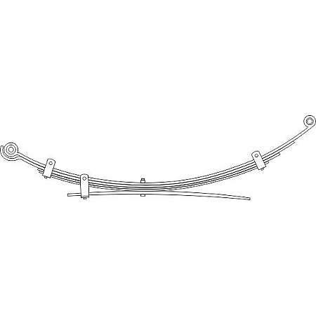 Pachet arc cu foi MITSUBISHI L200 / TRITON (KA_T, KB_T), Ridica, 01.2004 - 12.2016 CS Germany 10.360.350.00