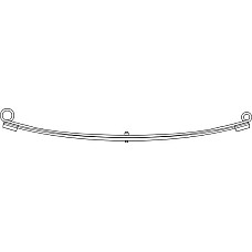 Pachet arc cu foi VW LT 28-46 II (2DC, 2DF, 2DG, 2DL, 2DM), Cadru de sprijin, 04.1996 - 07.2006 CS Germany 10.337.350.00