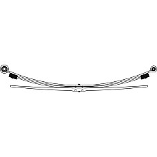 Pachet arc cu foi VW LT 28-46 II (2DC, 2DF, 2DG, 2DL, 2DM), Cadru de sprijin, 04.1996 - 07.2006 CS Germany 10.337.370.00