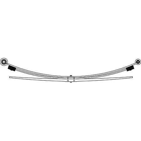 Pachet arc cu foi VW LT 28-46 II (2DC, 2DF, 2DG, 2DL, 2DM), Cadru de sprijin, 04.1996 - 07.2006 CS Germany 10.337.370.00