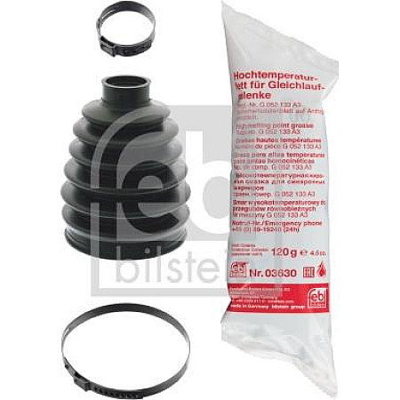 Ansamblu burduf. articulatie planetara Burduf cauciuc cap planetara exterior fi. 28-81 lungime110 MAZDA 6 NISSAN MAZDA 6 (GH), Sedan, 08.2007 - 12.2013 Febi Bilstein 102996