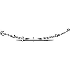 Pachet arc cu foi TOYOTA HILUX VII (_N1_, _N2_, _N3_), Ridica, 08.2004 - CS Germany 10.250.610.00