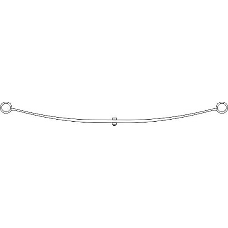 Pachet arc cu foi VAUXHALL MOVANO Mk I (X70), Combi, 10.1998 - 05.2010 CS Germany 10.850.146.00