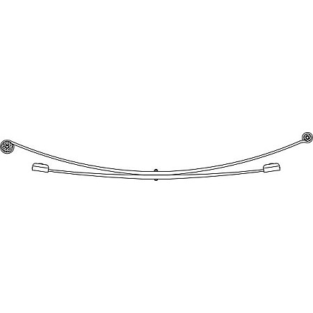 Pachet arc cu foi VW LT 28-35 II (2DB, 2DE, 2DK), Autobuz, 04.1996 - 07.2006 CS Germany 10.337.470.00
