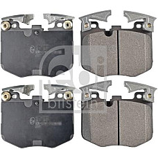 Set placute frana.frana disc Set placute frana Fata BMW 3 G20 G80 G28 3 G21 G81 X3 G01 F97 X4 G02 F98 X5 G05 X5 G BMW X7 (G07), Crossover, 03.2019 - Febi Bilstein 116430